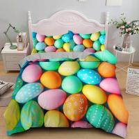 Bedding Set 3D Egg Kids Duvet Cover for Boys Girls Cartoon NO Comter Queen/King Size Gifts