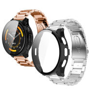 สายสายนาฬิกาโลหะ Garmin Venu 3S,สแตนเลสสายสำหรับการ์มิน Venu 3S สายสมาร์ทวอทช์สายรัดข้อมือกีฬา Garmin Venu 3S ป้องกันเคสหน้าจอ