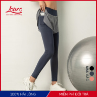 Đồ tập gym nữ Louro QL52, kiểu quần tập gym nữ có quần short liền, vải co giãn 4 chiều, thoáng mát thumbnail