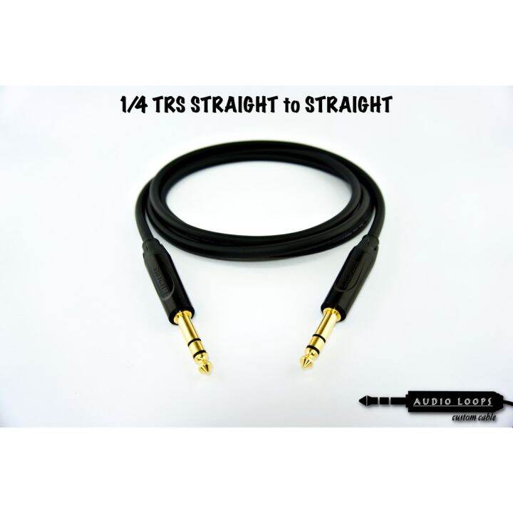1/4 (6.3mm) TRS Stereo Balanced Cable,Audio Loops Affordable