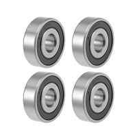 Uxcell 4pcs 6202-16-2RS Z2 Deep Groove Ball Bearings 16mm Inner Dia 35mm OD 11mm Bore Double Sealed Chrome Steel Axles  Bearings Seals