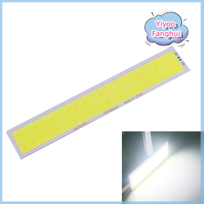 Yiyoo แหล่งโคมไฟแสงสว่างแถบ LED COB 12V 5W 150x2 6Mm สำหรับชิปเมทริกซ์ LED แบบ DIY