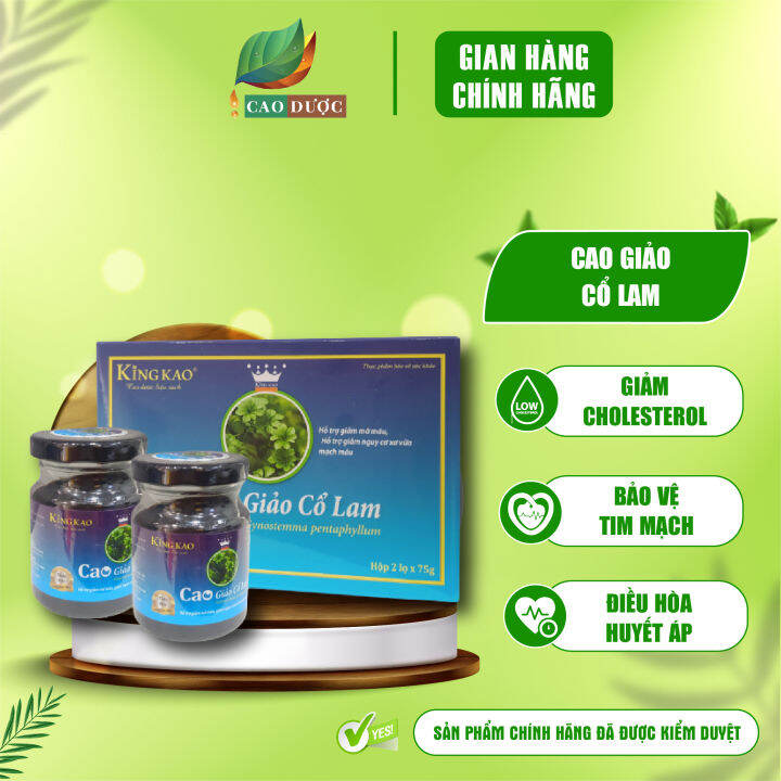 Có bao nhiêu loại cây giảo cổ lam Kingkao có trên thế giới?
