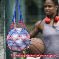 Mesh Nylon Net Bag Ball Storage Mesh For Volleyball Basketball Football Soccer K5Z7