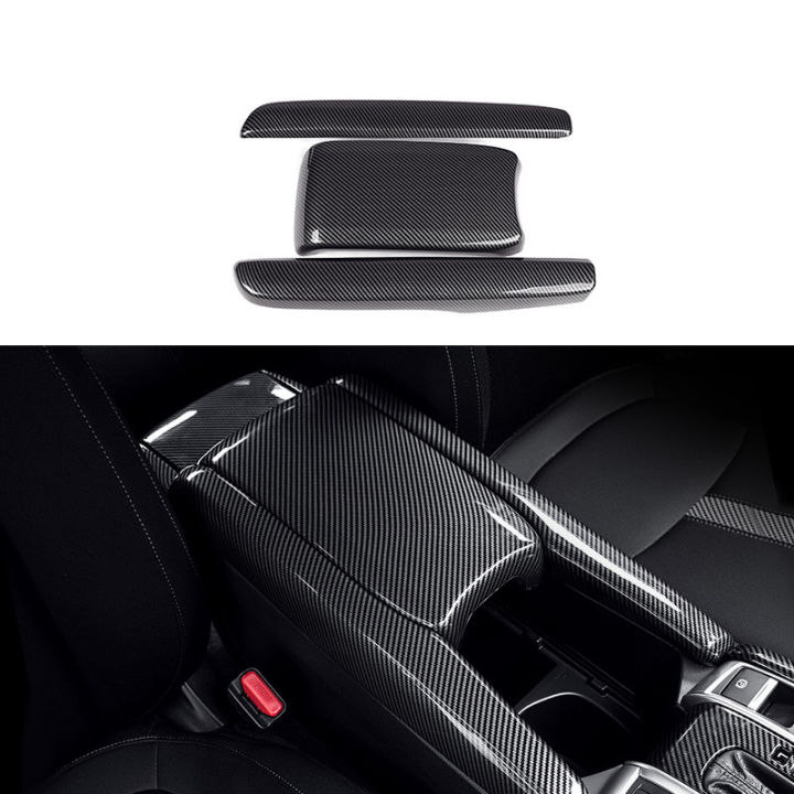 armrest-box-protective-covers-carbon-fiber-car-central-armrest-decorative-modification-for-honda-civic-10th-2016-2017-2018-2019