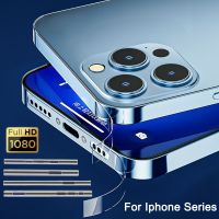 Full Coverage Side Film for IPhone 14 13 12 Pro Max XR XS Frame Protective Ultra-Thin HD Transparent Protector Hydrogel Rim Film