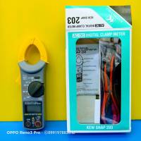 KYORTSU NEW SNPA 203 Ac/Dc 400A Clamp meter digital คลิปแอมป์ มัลติมิเตอร์ดิจิตอล แคล้มป์มิเตอร์ดิจิตอล มิเตอร์วัดไฟแบบดิจิตอล