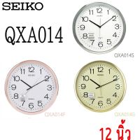 spot SEIKO ของแท้ 100 นาฬิกาแขวนผนัง รุ่น PDA014 ขนาด 12 นิ้ว 3 สี ขอบทอง เงิน ทองชมพู เดินเรียบ PDA014F, PDA014S, PDA014G