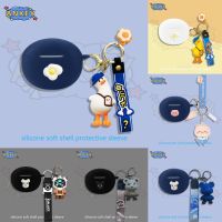 Case for Realme Buds Air 5 Pro T100 Air 2 Air 3 Neo Earphone Silicone Cover Cute Duck Earbuds Soft Protective Headphone Headset Skin