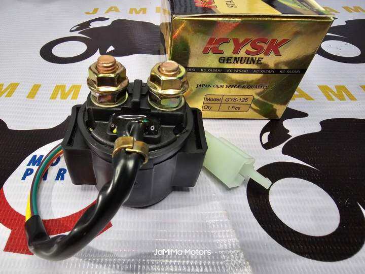 JMM STARTER RELAY GY6 125 YSK BRAND Lazada PH