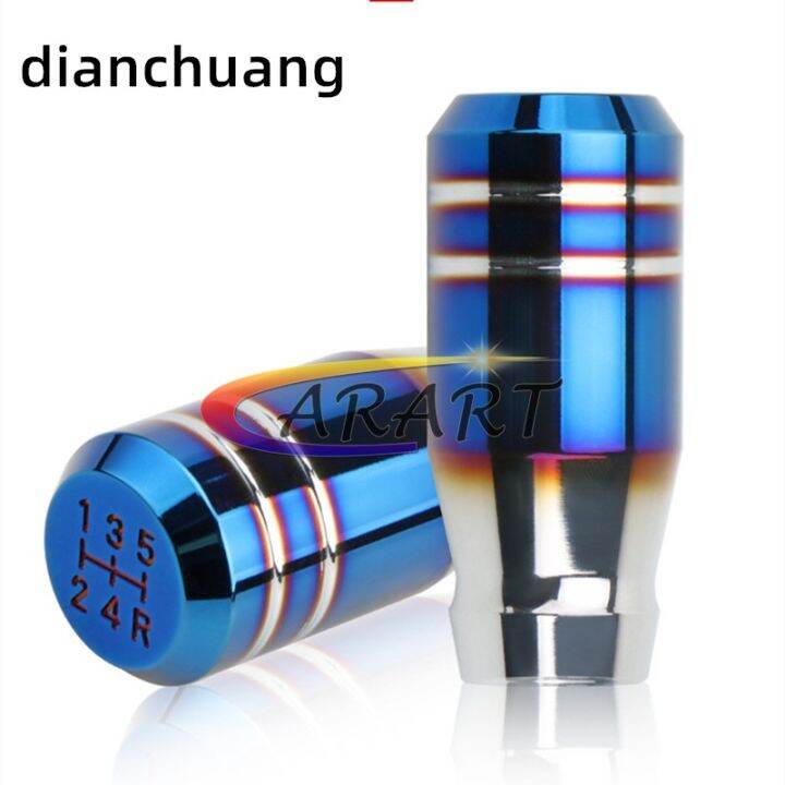 Burnt Blue 7.5CM aluminum alloy modified shift operating lever 5speedNO