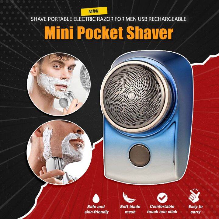 Mini Shaver face Razor Mini Portable Electric Shaver with blades ...