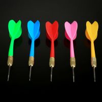 15 Pcs/lot 6g Steel Needle Tip Professional Darts With Iron Copper Plated Barrel &amp; PVC Shaft &amp; Nice Dart Flights Colors Random