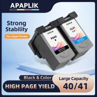 APAPLIK PG40 PG-40 CL41สำหรับทักแคนอน PG 40 CL 41 CL-41 Ink Cartrdige สำหรับ Canon PIXMA IP1200 P1600 P1700 P1880 P2580 P2200