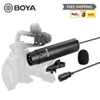 BOYA BY-M40D Omni-Directional Lavalier Microphone for Panasonic Camcorder ZOOM H4n H5 H6 BY-M4OD