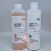 Gosen plex bond multiplier โกเซ็น เพล็กซ์ ตัวเชื่อมแกน250ml x2เติมเต็มเนื้อผมที่ขาด ลดการช็อตเส้นผม ผมเสียจากการทำเคมี