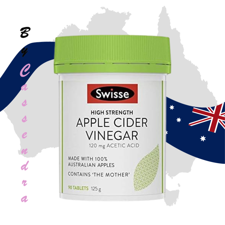 SWISSE Australia Apple Cider Vinegar 60 / Apple Cider Vinegar + Fiber Gummies 45 Lazada