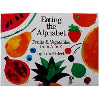 ✳♚ Eating the Alphabet Fruits and Vegetables from A toZ Educational English Picture Book Learning Card Story Book Baby Kid Children