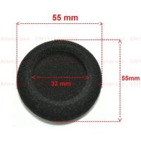 ❄❒❈ 10 Pcs 2.15 Inches 55mm Thick Replacement Cushion Foam Ear Pad Earpads Sponge Cover For Headphones Headset