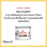 Royal Canin Recovery อาหารกระป๋องสำหรับสัตว์พักฟื้น​ 195​g