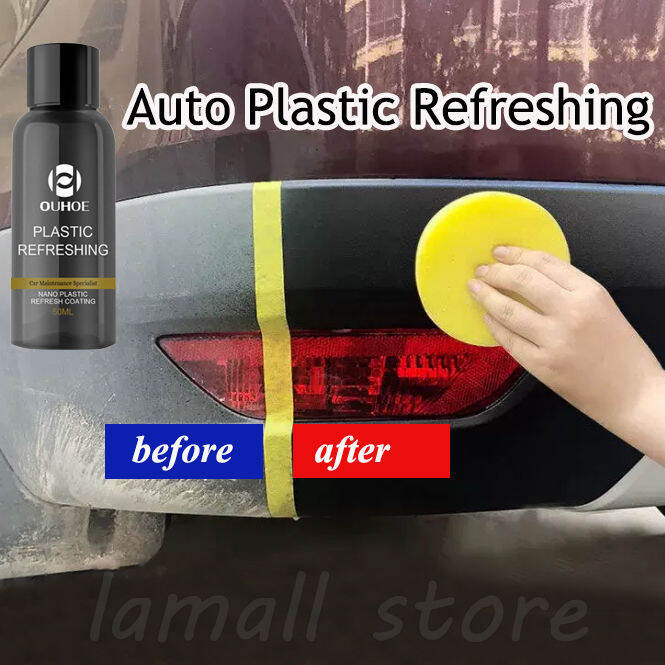 【lamall store】OUHOE Plastic Refreshing Coating Car Restoration Agent ...