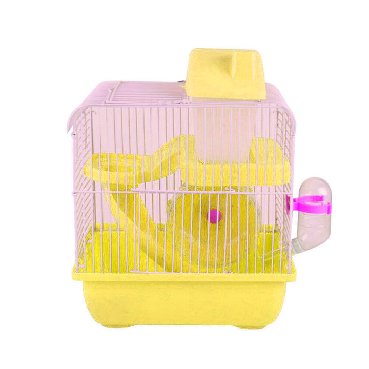 กรงแฮมเตอร์-2-ชั้น-hc02-กรงหนู-พร้อมอุปกรณ์ครบครัน-hamster-cage