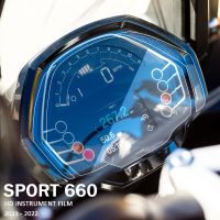 VQ-46สำหรับหนังเสือกีฬา660 Sport660 2021 2022ปกป้องหน้าจออุปกรณ์ป้องกันแผงหน้าปัดแผงหน้าปัดรถจักรยานยนต์