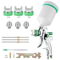 XHLXH 1.4/1.7/2.0mm Power Tools for Car Painting Handheld HVLP Spray Paint Spray Nozzle Accessories Airbrush Kit