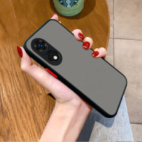 [ส่งจากไทย] Case OPPO Reno8T 5G เคสกันกระแทก ปุ่มสีผิวด้าน กันรอยกล้อง ขอบนิ่มหลังแข็ง