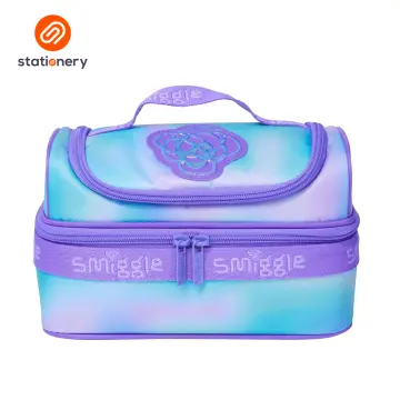 New Smiggle ice princess School lunch box kids girls Double Decker