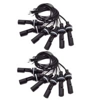 12 Pieces Side Mounted Horizontal Liquid Float Switch Water Level Sensor