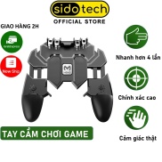 Tay cầm chơi game điện thoại SIDOTECH Memo AK66 hỗ trợ 6 ngón bắn PUBG