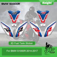 เหมาะสำหรับ BMW S1000R 2014-2018รถจักรยานยนต์3D ถังน้ำมันเชื้อเพลิงด้านข้างสติ๊กเกอร์ป้องกันถังน้ำมันเชื้อเพลิงลื่นสติกเกอร์ป้องกันรอยขีดข่วน