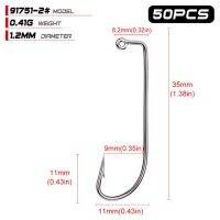 Proberos เบ็ดตกปลา O39; Sinceseries Jig Hook Proberos ยี่ห้อ Jig Big Fish Hook 91751-2-4/0 Jig Hook