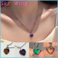 Sky Wing สร้อยคอโซ่ลูกปัดสเตนเลสสตีลเครื่องประดับของขวัญแฟชั่นใหม่