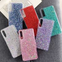 【Enjoy electronic】 Soft Silicone Shiny Glitter Crystal Sequins Phone Case For Samsung Galaxy J3 J5 J7 Prime A3 A5 A7 2017 J4 J6 A6 A8 Plus A9 2018