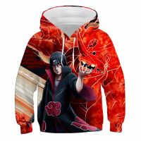 เสื้อวอร์มแขนยาวสำหรับทั้งหญิงและชายเด็ก Hoodie Naruto น้ำวนเสื้อมีฮู้ดลำลองการ์ตูนใหม่2023