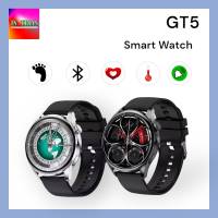 GT5 Smart Watch นาฬิกาไร้สายอัจฉริยะ สำหรับออกกำลังกาย ใช้ในชีวิตประจำวัน รองรับการแจ้งเตือนการโทรข้อความ วัดความดัน นับก้าว เปลี่ยนรูปได้