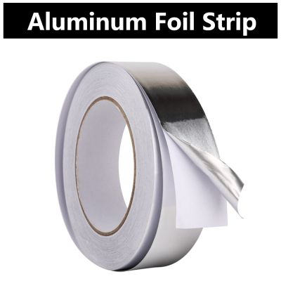 High Temperature  Aluminum Foil Tape Resistance Waterproof Thicken Butyl Tapes Wall Crack Roof Duct Repair Adhesive Band 100mm Adhesives Tape