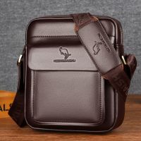 ┅✎ Shedden Kangaroo New Mens Bag Shoulder Bag Mens Messenger Bag Mens Crossbody Messenger Bag Soft Leather Bag Backpack Trend