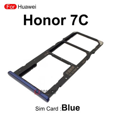 สำหรับ Huawei Honor 5c 7C 7X 7A ชิ้นส่วนอะไหล่ตัวยึดช่องใส่ซิมการ์ดถาดใส่ซิม