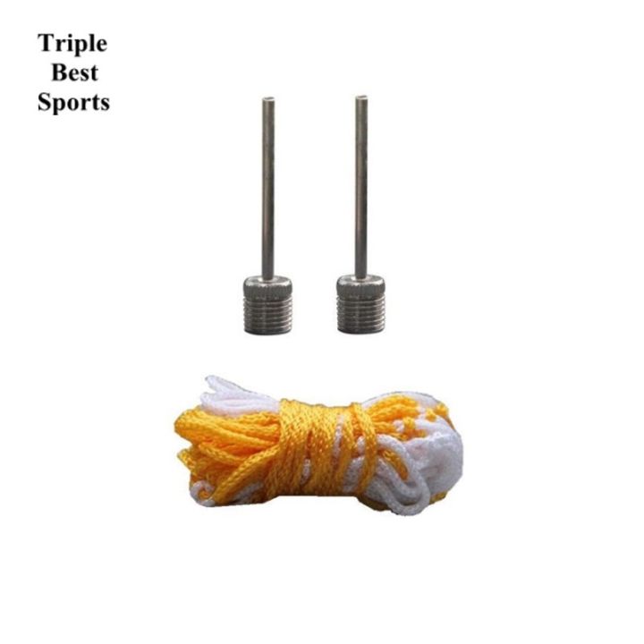 1-set-5-products-stainless-steel-pump-ball-pin-football-basketball-soccer-volleyball-bag-gas-needle-inflatable-metal-pin