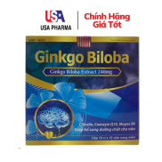 Viên uống bổ não Ginkgo Biloba tăng cường trí nhớ, giảm đau đầu