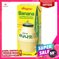 บิงเกร บานานาเฟลเวอร์มิลค์ดริ้งค์ 200 มลBINGGRAE BANANA FLAVOUR 200 ML.