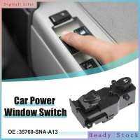 กระจกไฟฟ้ารถยนต์อะไหล่ปุ่มควบคุมสวิตช์8พินเข้ากันได้กับอุปกรณ์เสริม06-11 Civic 35760-SNA-A13