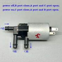 ☾✼ KOGE KSW3WB-12A DC 12V 2-Position 3-Way Mini Electric Solenoid Valve Micro Water Air Flow Control Valve