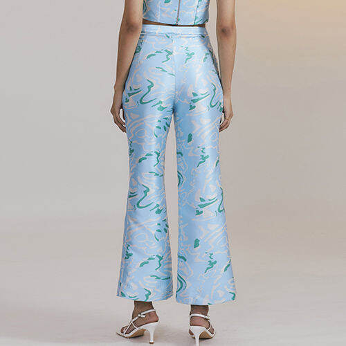 ss23-aqua-jacquard-cropped-bell-bottom-pants-กางเกงขายาว-ทรงระฆังหรือขาม้า-สาบเอวติดกระดุม-ติดซิปกลางหน้า-pn-8230402