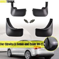 Set Car Mud Flaps For Citroen C5 Sedan Estate 2008-2017 Mudflaps Splash Guards Mud Flap Mudguards Fender 2009 2010 2011 2012