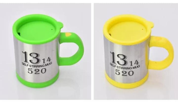 400ml Mugs Automatic Electric Lazy Self Stirring Mug Cup Coffee Milk Mixing  Mug Smart Stainless Steel