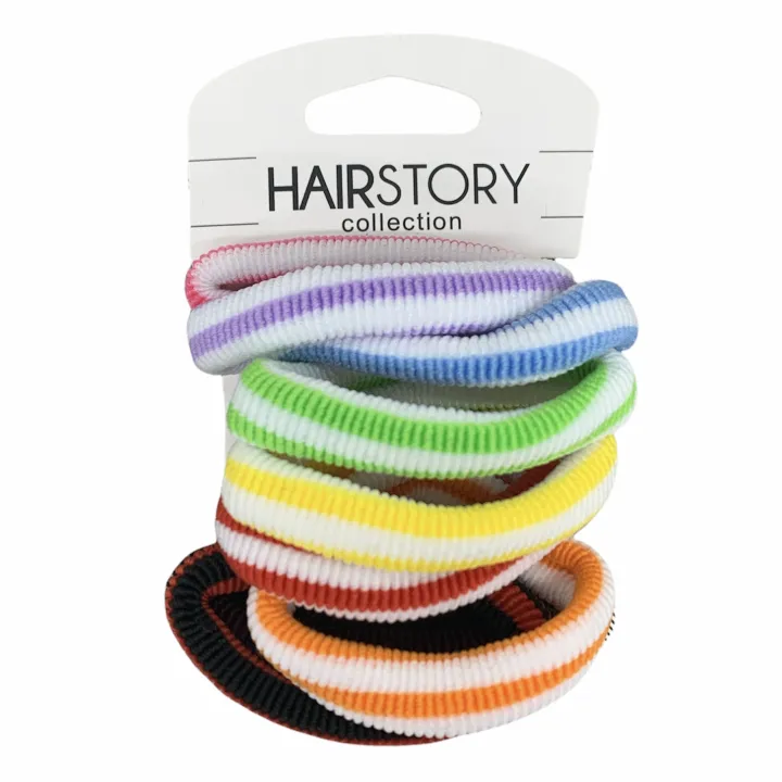 HAIRSTORY B14 Terry Hair Tie Ponytail (Pack of 10pcs) | Lazada PH